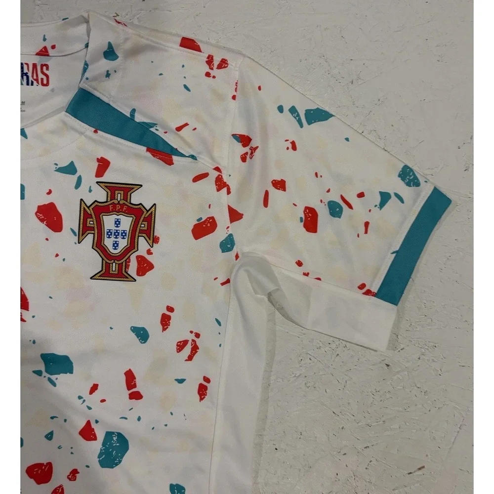 Nike Portugal 2023 Stadium Away Women's M White With Splatter Sample Rare